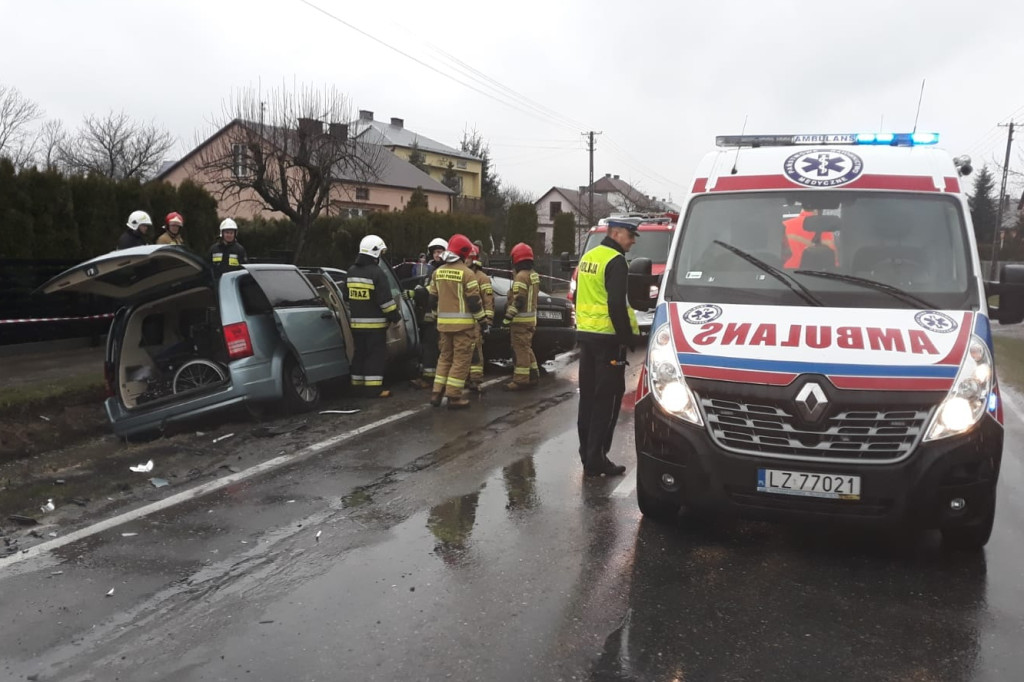 Wypadek w Soli koło Biłgoraja [27.03.2023]