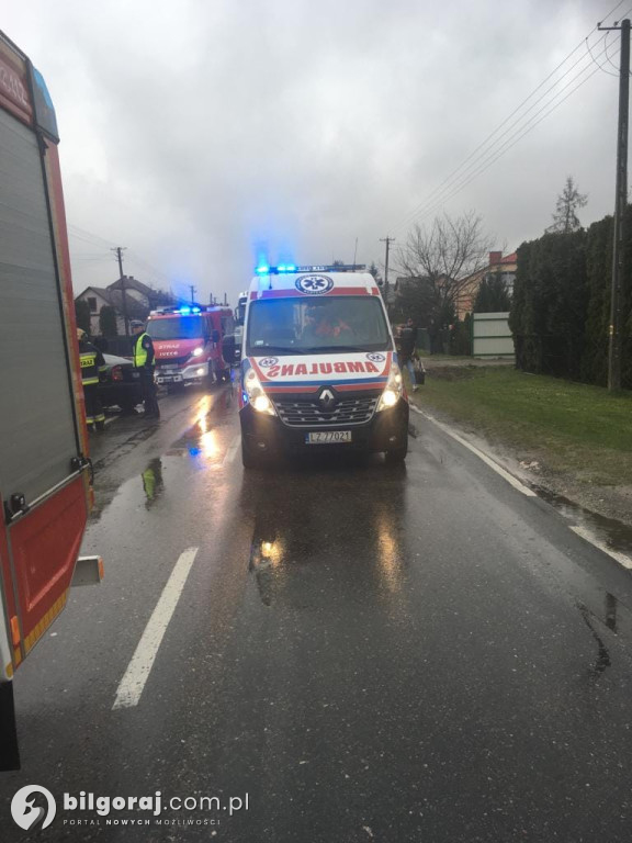 Wypadek w Soli koło Biłgoraja [27.03.2023]