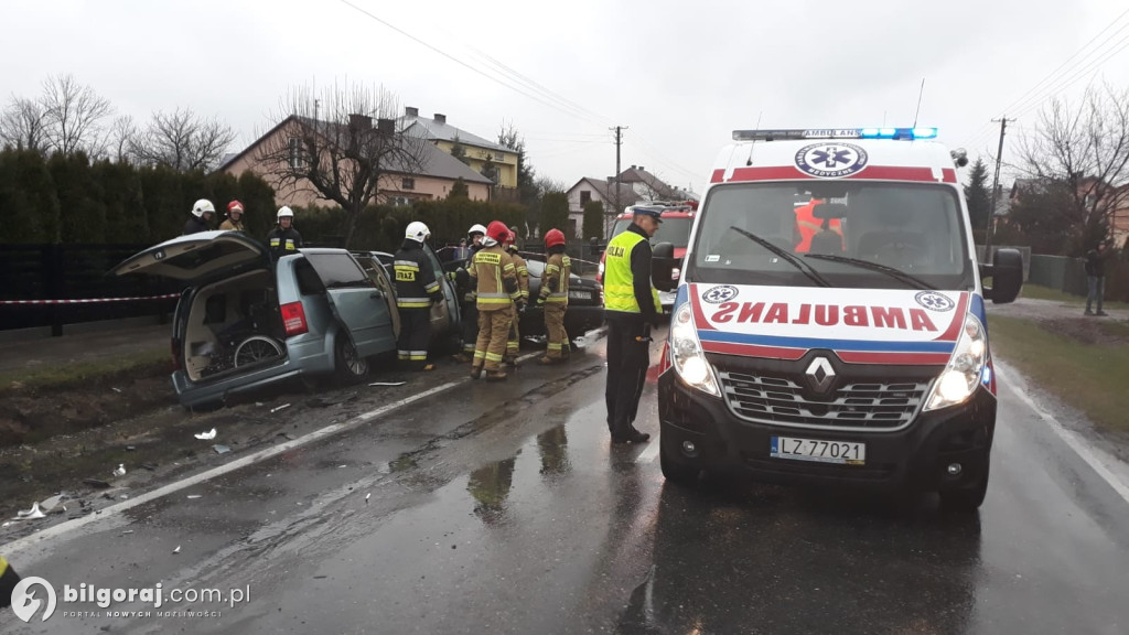 Wypadek w Soli koło Biłgoraja [27.03.2023]