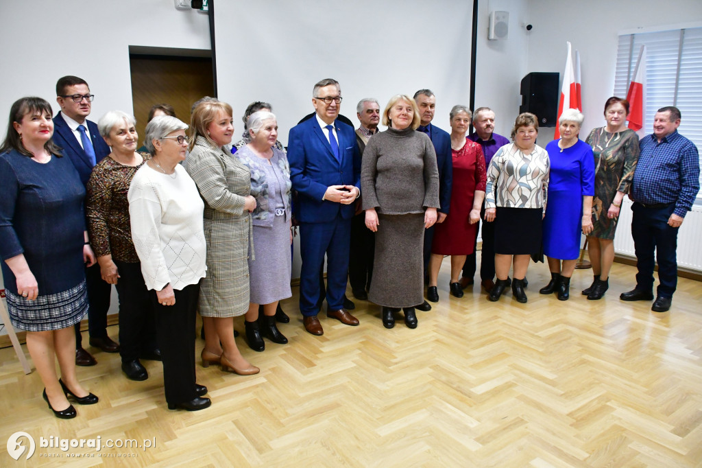 Wiceminister w Biłgoraju. Spotkał się z władzami i przedstawicielami instytucji pomocy społecznej