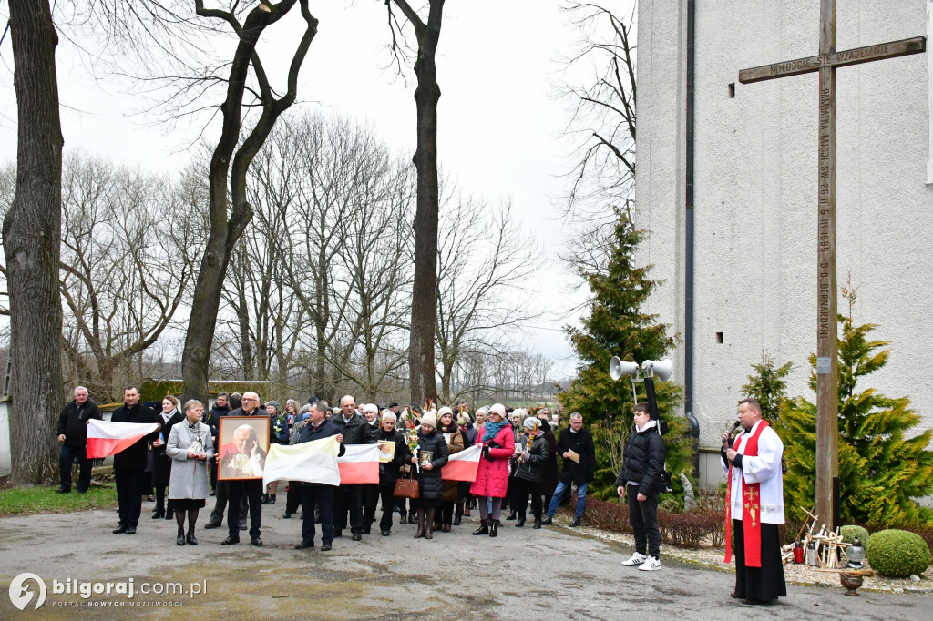 Goraj. Marsz w obronie dobrego imienia św. Jana Pawła II