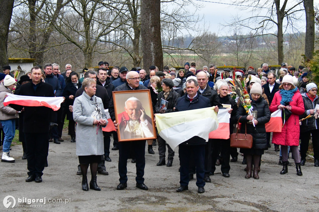 Goraj. Marsz w obronie dobrego imienia św. Jana Pawła II