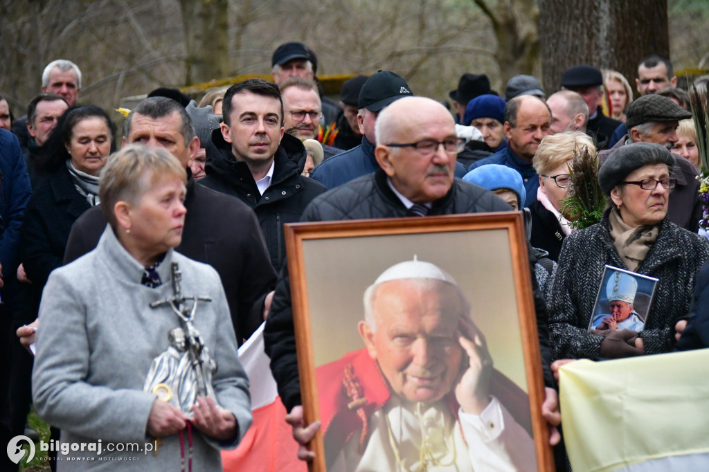 Goraj. Marsz w obronie dobrego imienia św. Jana Pawła II