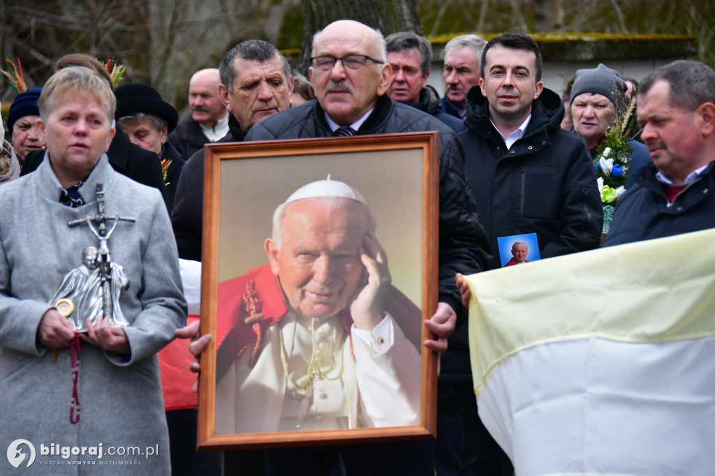 Goraj. Marsz w obronie dobrego imienia św. Jana Pawła II