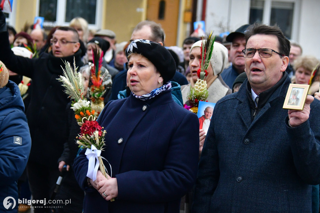 Goraj. Marsz w obronie dobrego imienia św. Jana Pawła II