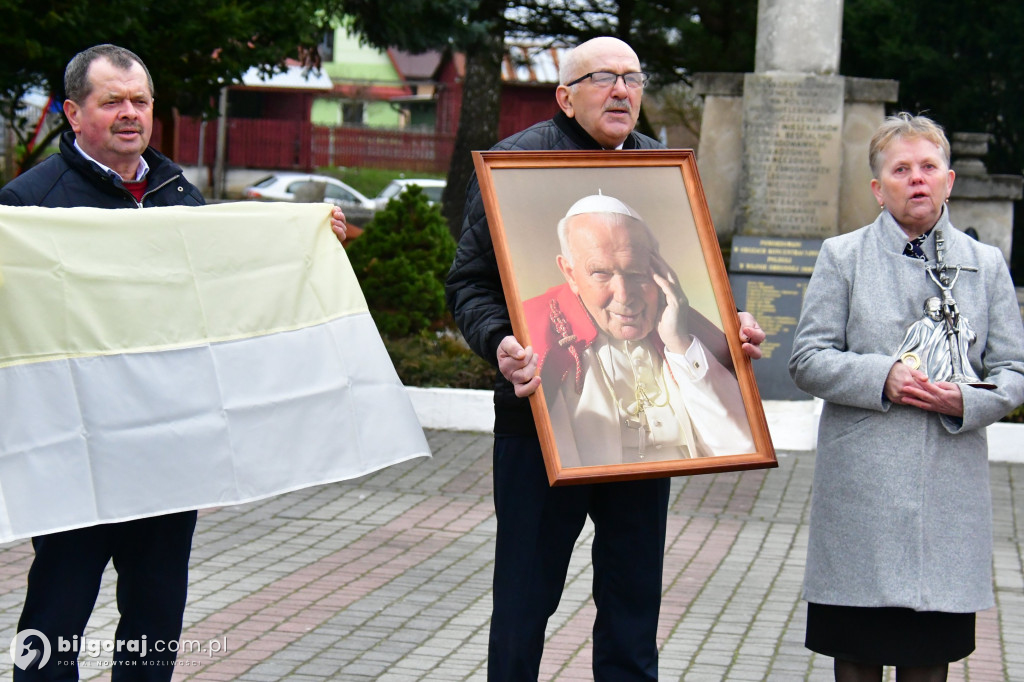 Goraj. Marsz w obronie dobrego imienia św. Jana Pawła II