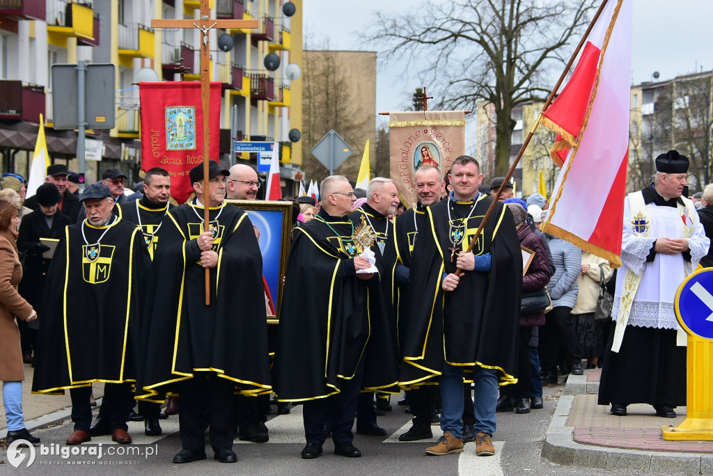 Biłgoraj. Marsz w obronie dobrego imienia Jana Pawła II