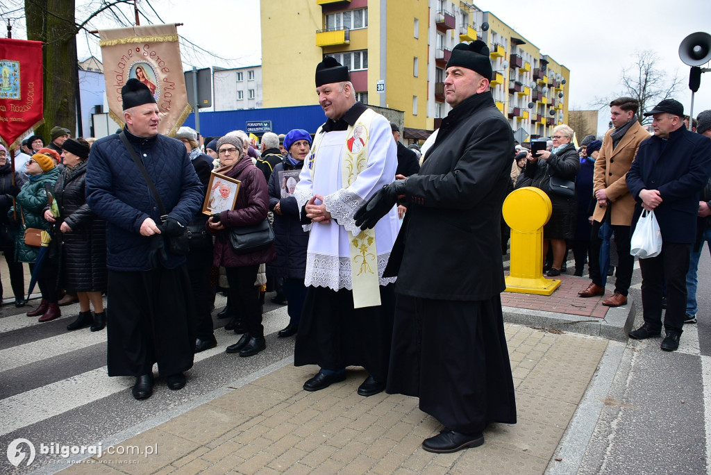 Biłgoraj. Marsz w obronie dobrego imienia Jana Pawła II