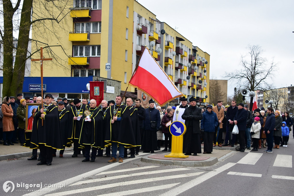 Biłgoraj. Marsz w obronie dobrego imienia Jana Pawła II