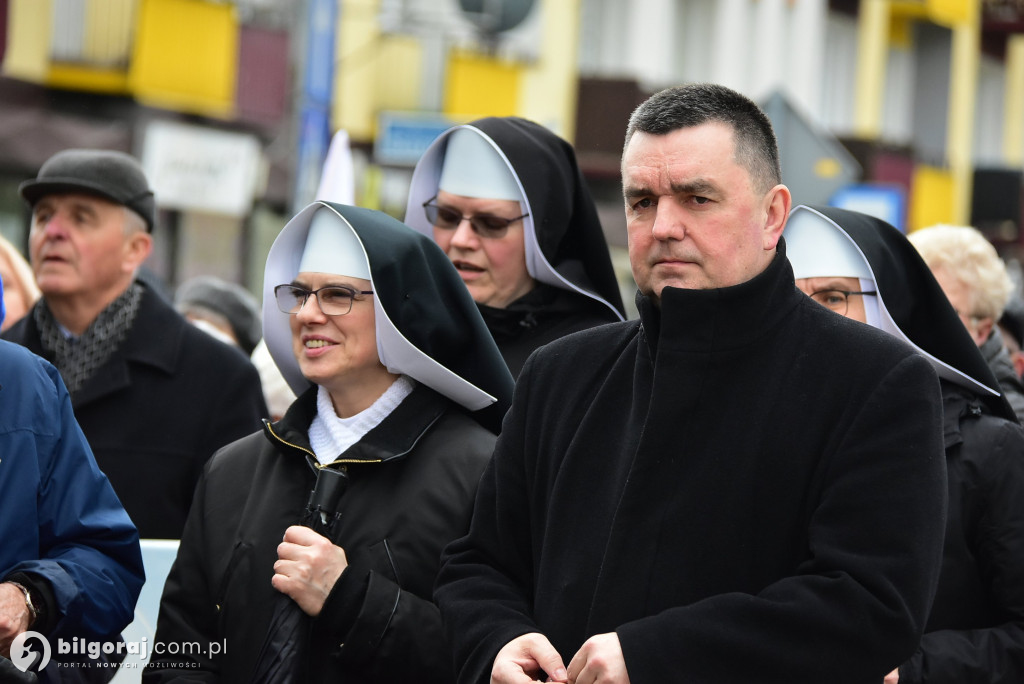 Biłgoraj. Marsz w obronie dobrego imienia Jana Pawła II