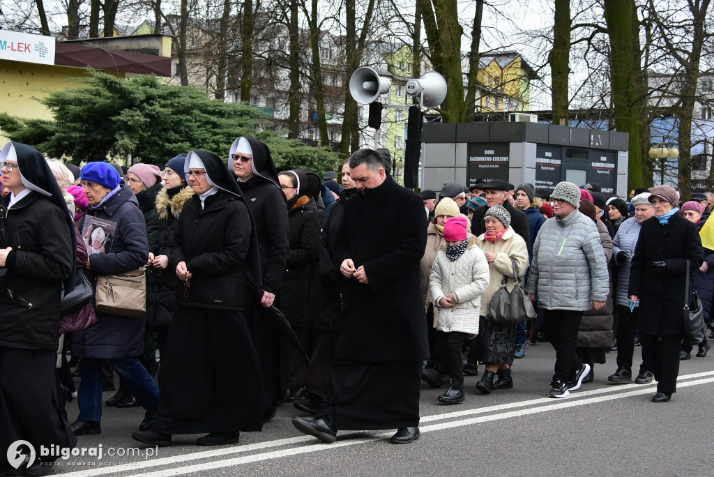 Biłgoraj. Marsz w obronie dobrego imienia Jana Pawła II