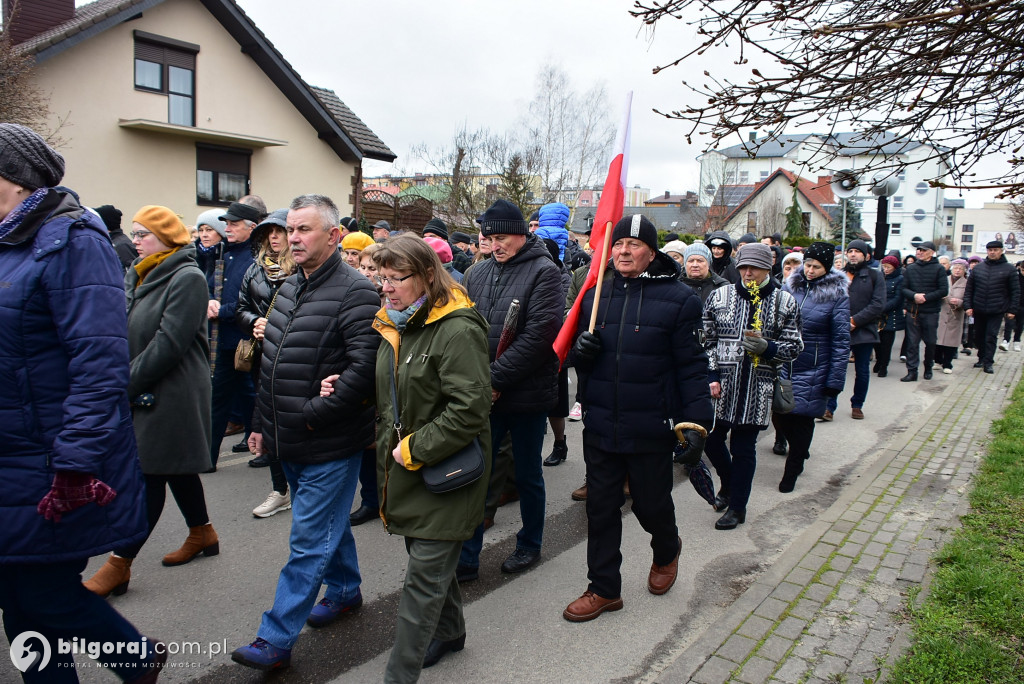 Biłgoraj. Marsz w obronie dobrego imienia Jana Pawła II