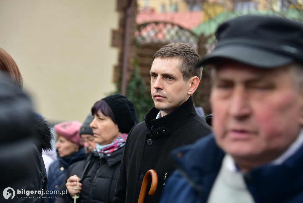 Biłgoraj. Marsz w obronie dobrego imienia Jana Pawła II
