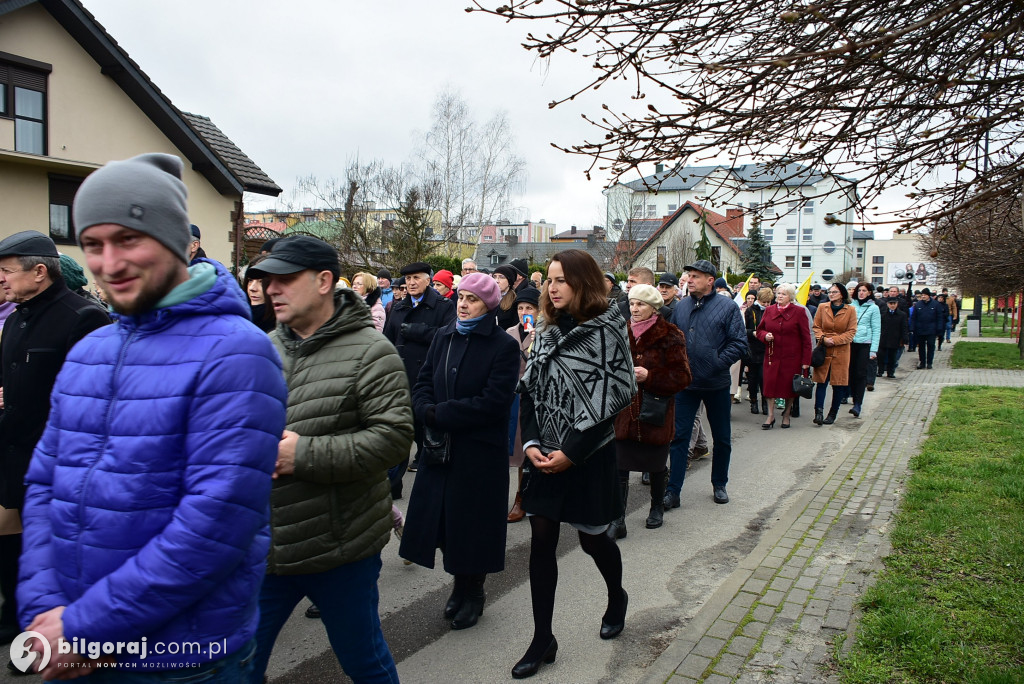 Biłgoraj. Marsz w obronie dobrego imienia Jana Pawła II