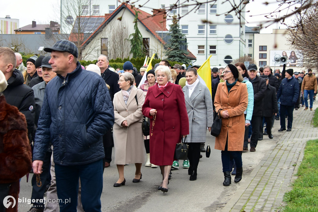 Biłgoraj. Marsz w obronie dobrego imienia Jana Pawła II