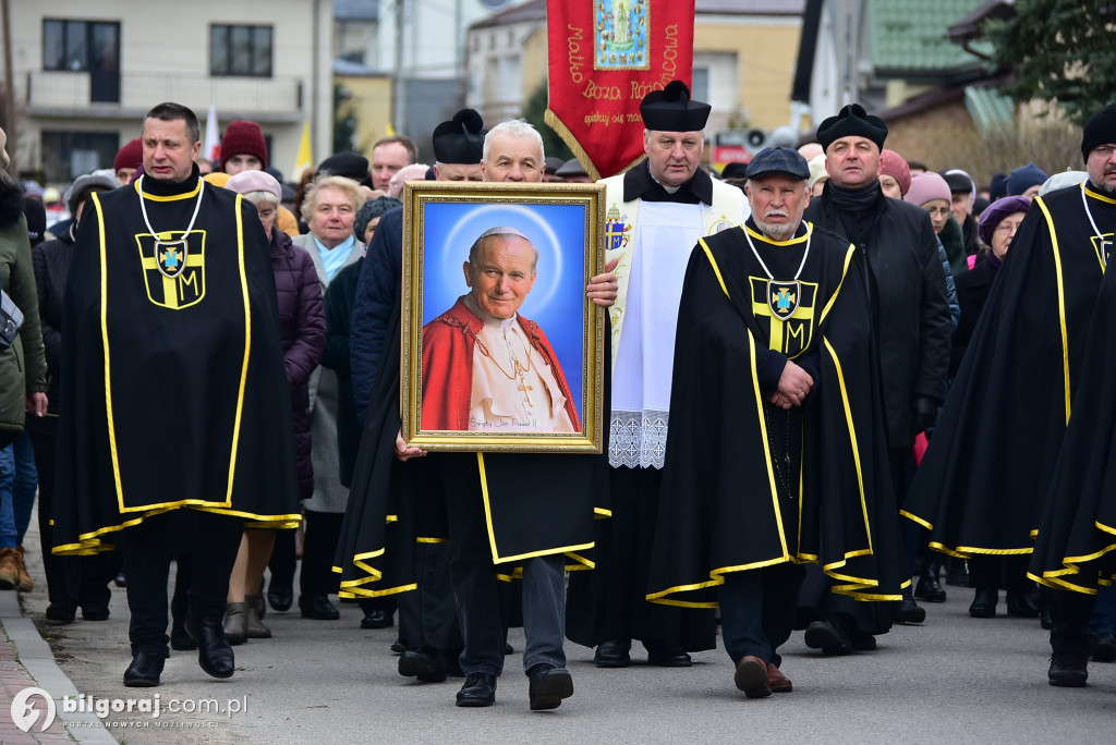 Biłgoraj. Marsz w obronie dobrego imienia Jana Pawła II