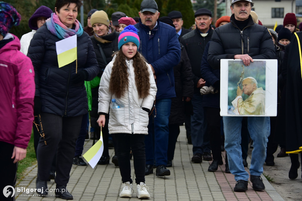 Biłgoraj. Marsz w obronie dobrego imienia Jana Pawła II