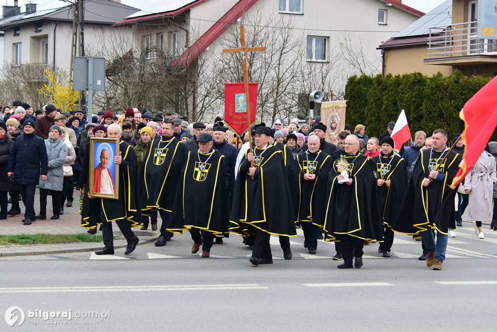 Biłgoraj. Marsz w obronie dobrego imienia Jana Pawła II