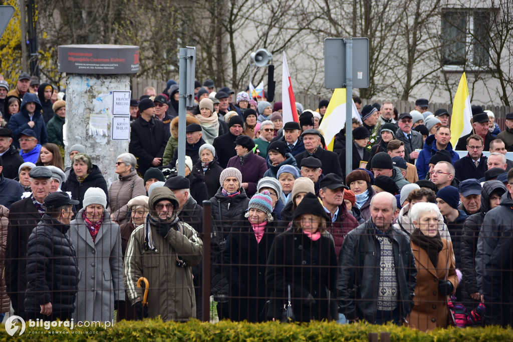 Biłgoraj. Marsz w obronie dobrego imienia Jana Pawła II