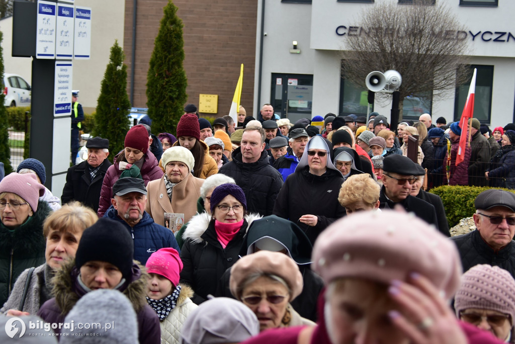 Biłgoraj. Marsz w obronie dobrego imienia Jana Pawła II