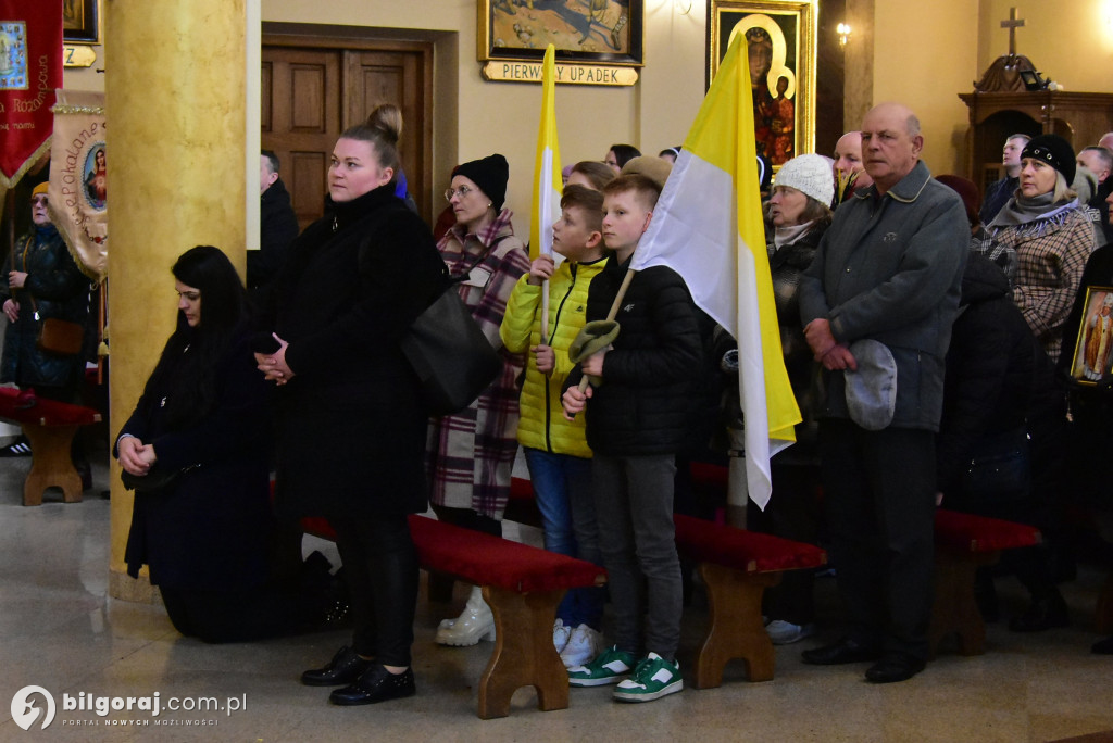 Biłgoraj. Marsz w obronie dobrego imienia Jana Pawła II
