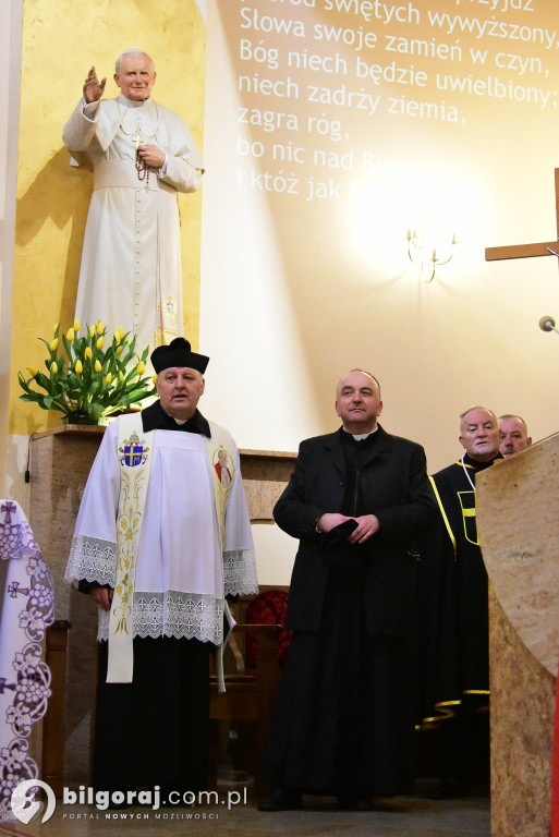 Biłgoraj. Marsz w obronie dobrego imienia Jana Pawła II
