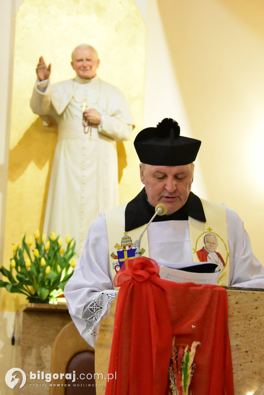 Biłgoraj. Marsz w obronie dobrego imienia Jana Pawła II