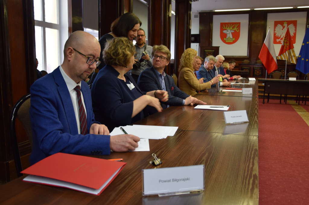 Powiat biłgorajski w partnerstwie cyfrowego zasobu geodezyjnego Lubelszczyzny