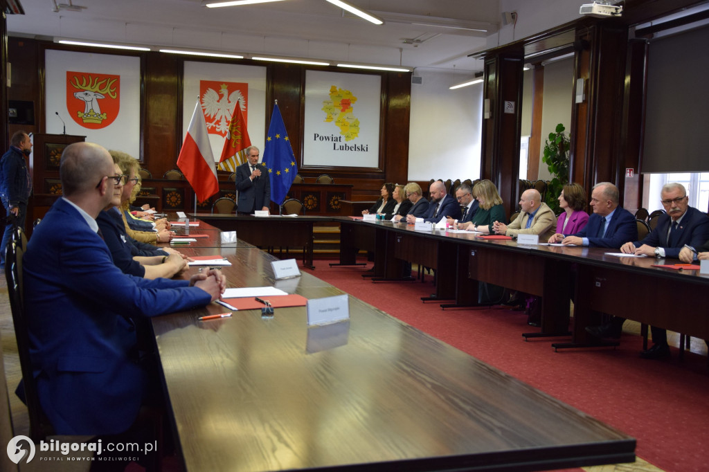 Powiat biłgorajski w partnerstwie cyfrowego zasobu geodezyjnego Lubelszczyzny