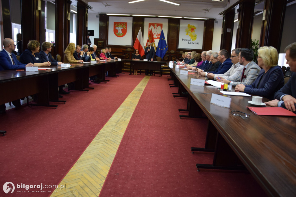 Powiat biłgorajski w partnerstwie cyfrowego zasobu geodezyjnego Lubelszczyzny