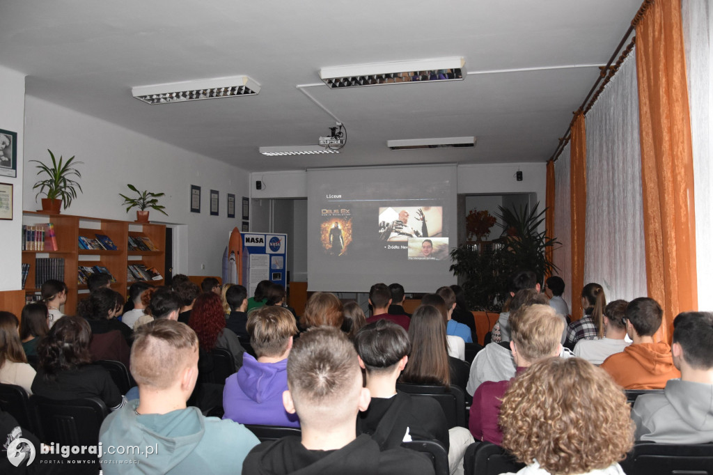 Z I LO im. ONZ w Biłgoraju do NASA