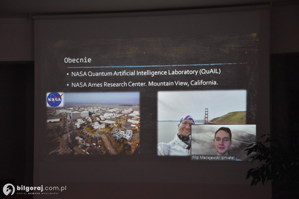 Z I LO im. ONZ w Biłgoraju do NASA