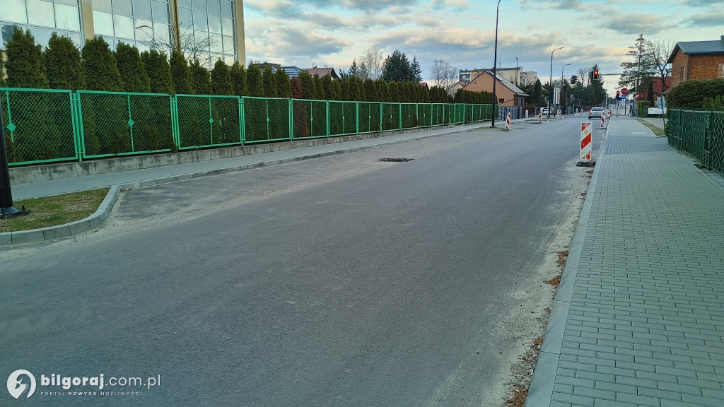 Termin zakończenia prac na ulicach Piłsudskiego i Narutowicza nie jest zagrożony