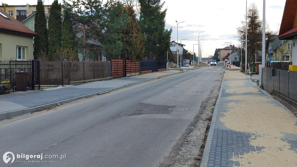 Termin zakończenia prac na ulicach Piłsudskiego i Narutowicza nie jest zagrożony