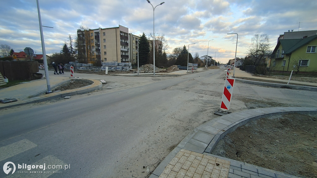 Termin zakończenia prac na ulicach Piłsudskiego i Narutowicza nie jest zagrożony