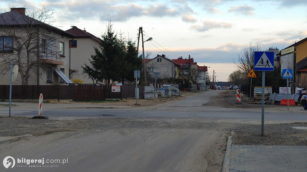 Termin zakończenia prac na ulicach Piłsudskiego i Narutowicza nie jest zagrożony