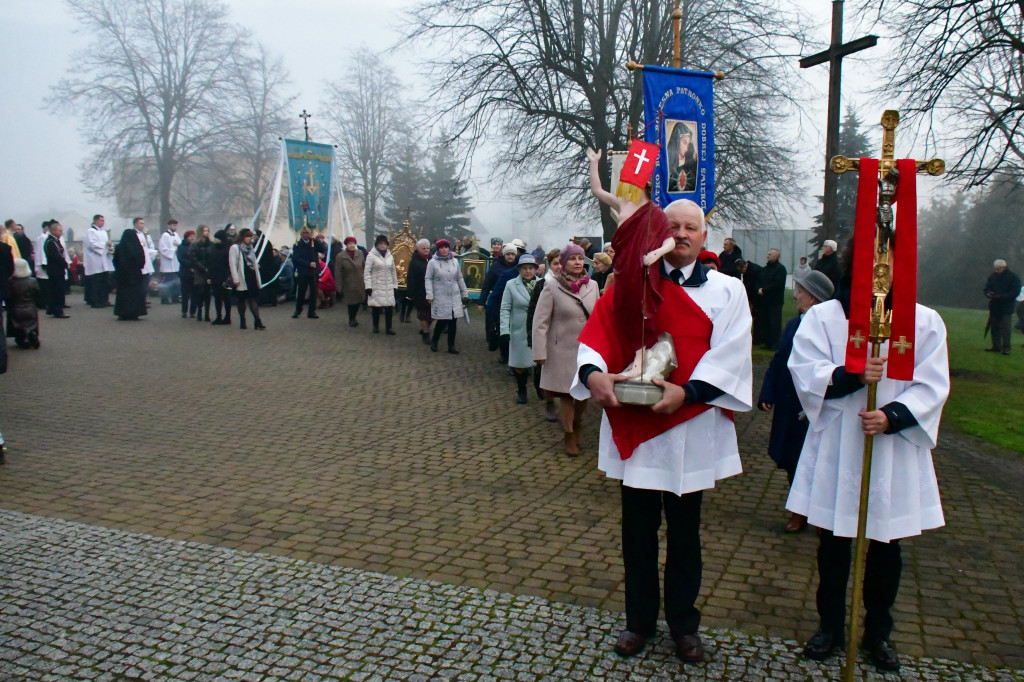 Procesja Rezurekcyjna w sanktuarium św. Marii Magdaleny w Biłgoraju
