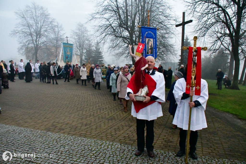 Procesja Rezurekcyjna w sanktuarium św. Marii Magdaleny w Biłgoraju