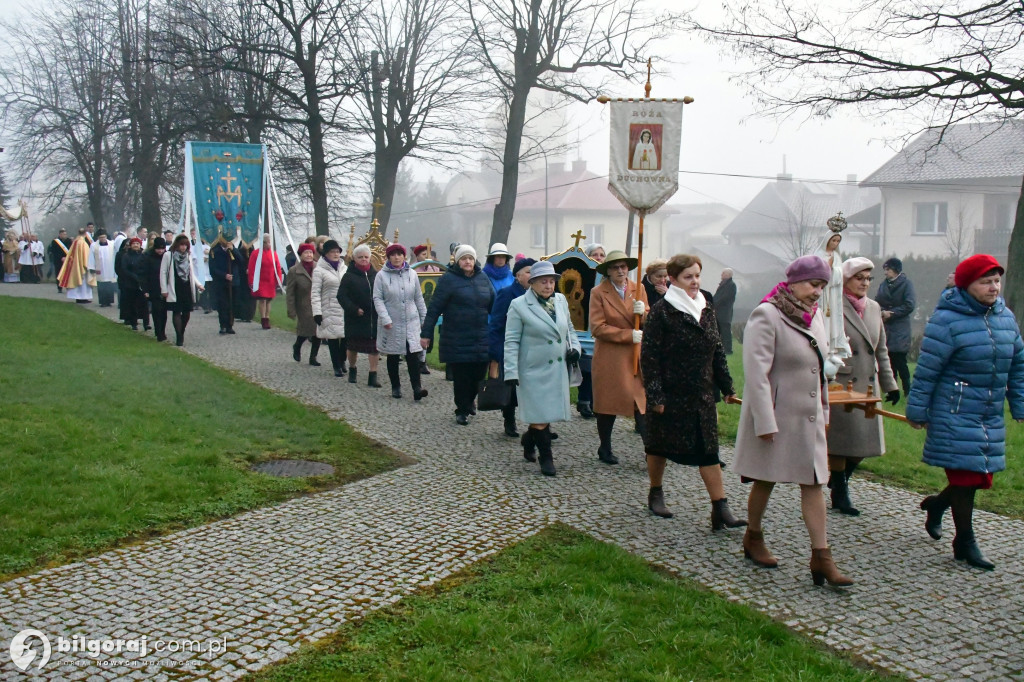 Procesja Rezurekcyjna w sanktuarium św. Marii Magdaleny w Biłgoraju