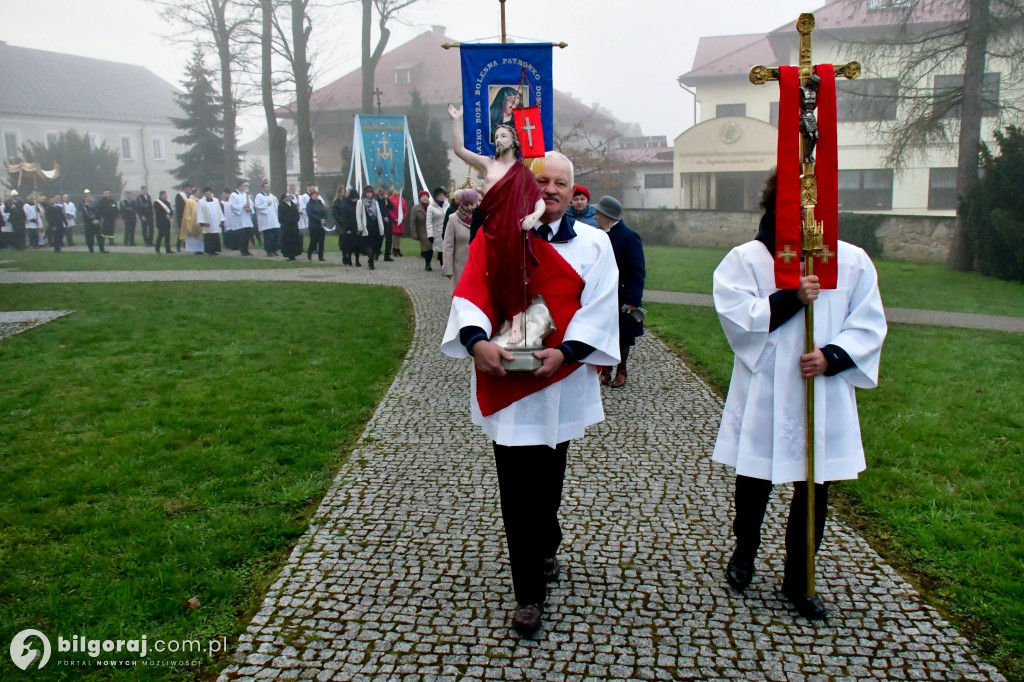 Procesja Rezurekcyjna w sanktuarium św. Marii Magdaleny w Biłgoraju