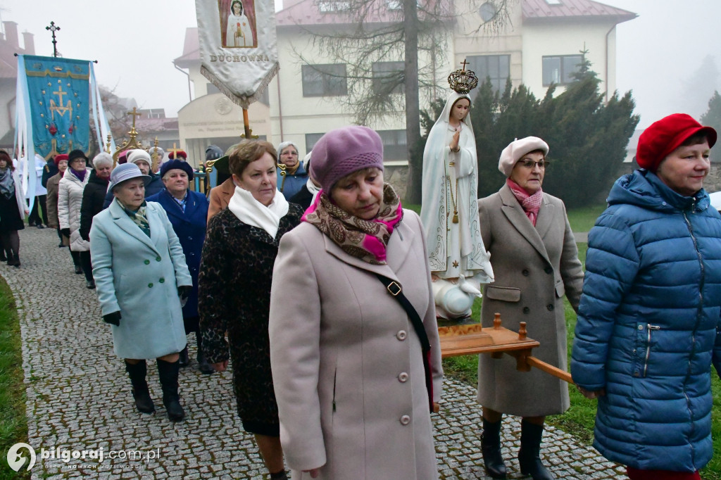 Procesja Rezurekcyjna w sanktuarium św. Marii Magdaleny w Biłgoraju