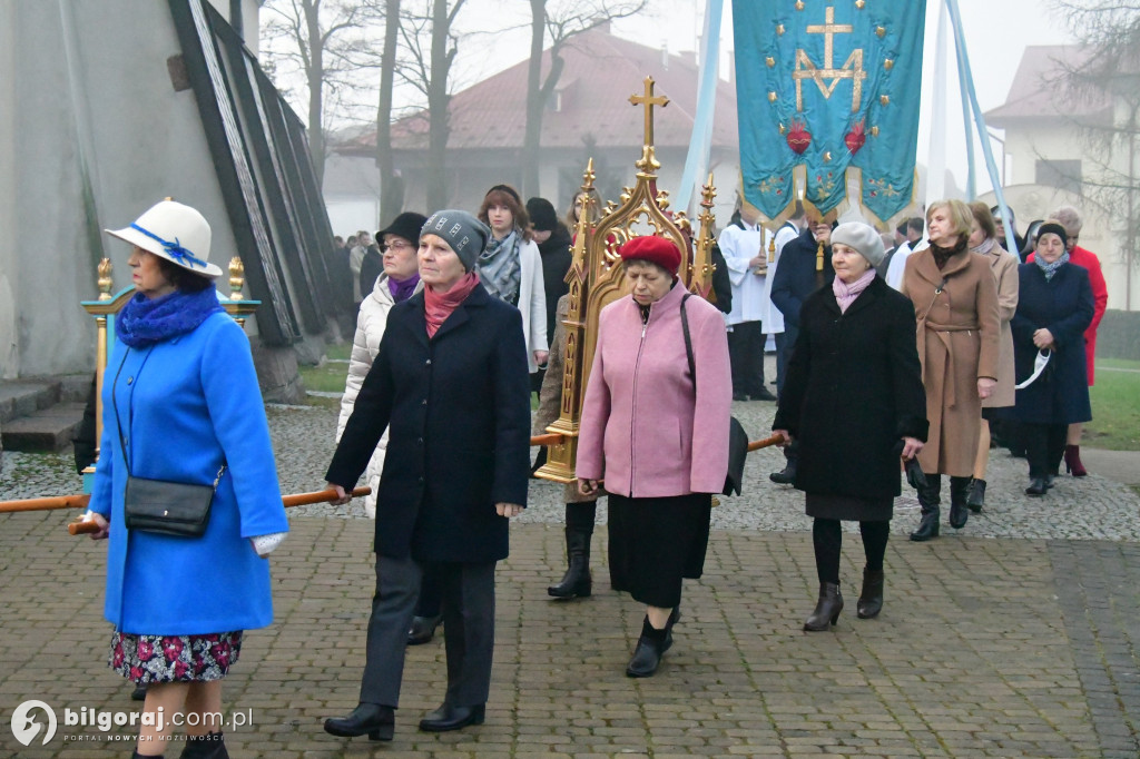 Procesja Rezurekcyjna w sanktuarium św. Marii Magdaleny w Biłgoraju