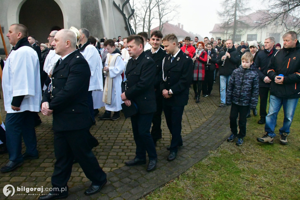 Procesja Rezurekcyjna w sanktuarium św. Marii Magdaleny w Biłgoraju