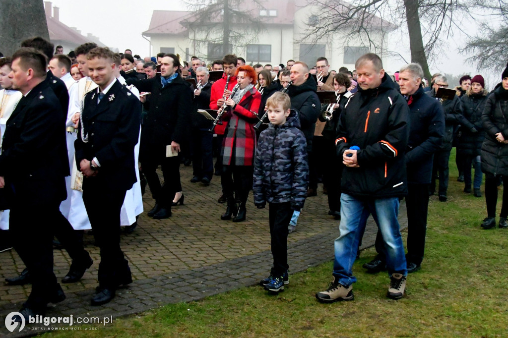 Procesja Rezurekcyjna w sanktuarium św. Marii Magdaleny w Biłgoraju