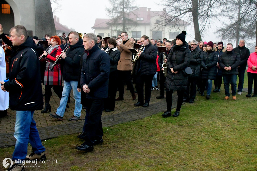 Procesja Rezurekcyjna w sanktuarium św. Marii Magdaleny w Biłgoraju