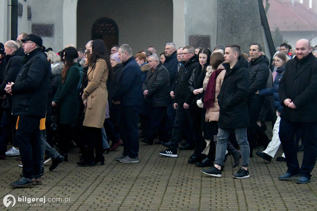 Procesja Rezurekcyjna w sanktuarium św. Marii Magdaleny w Biłgoraju