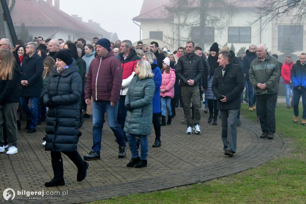 Procesja Rezurekcyjna w sanktuarium św. Marii Magdaleny w Biłgoraju