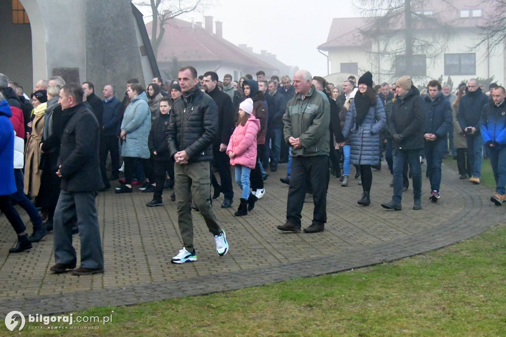 Procesja Rezurekcyjna w sanktuarium św. Marii Magdaleny w Biłgoraju