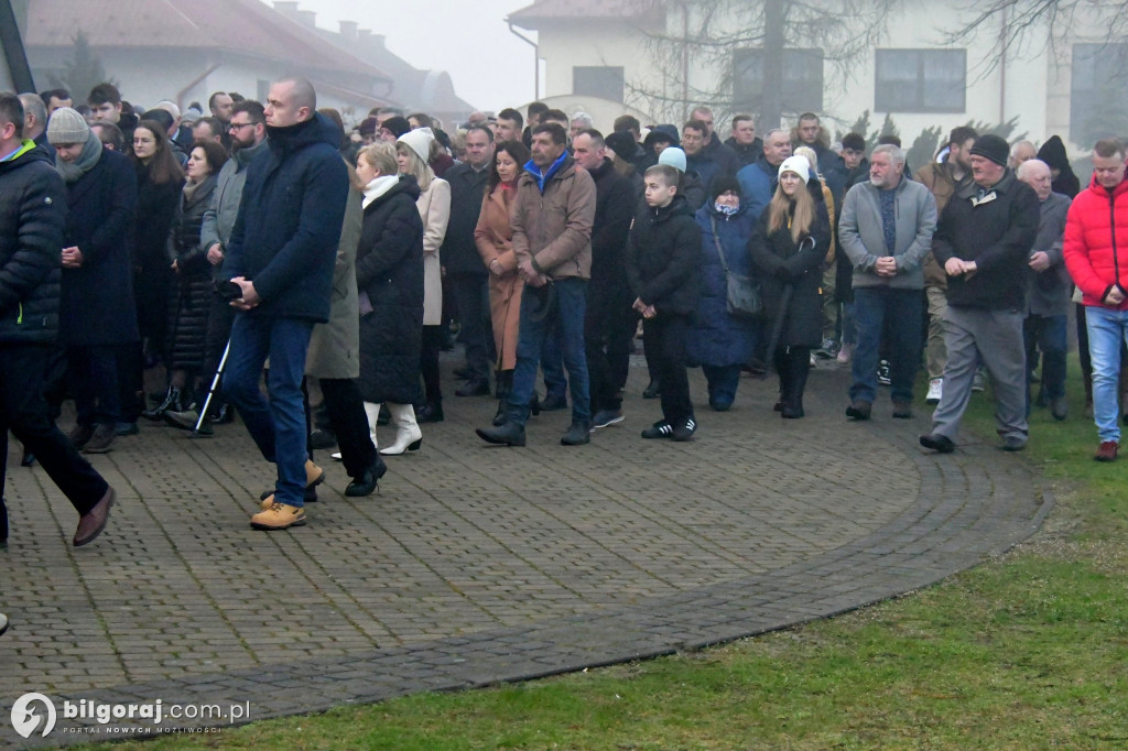 Procesja Rezurekcyjna w sanktuarium św. Marii Magdaleny w Biłgoraju