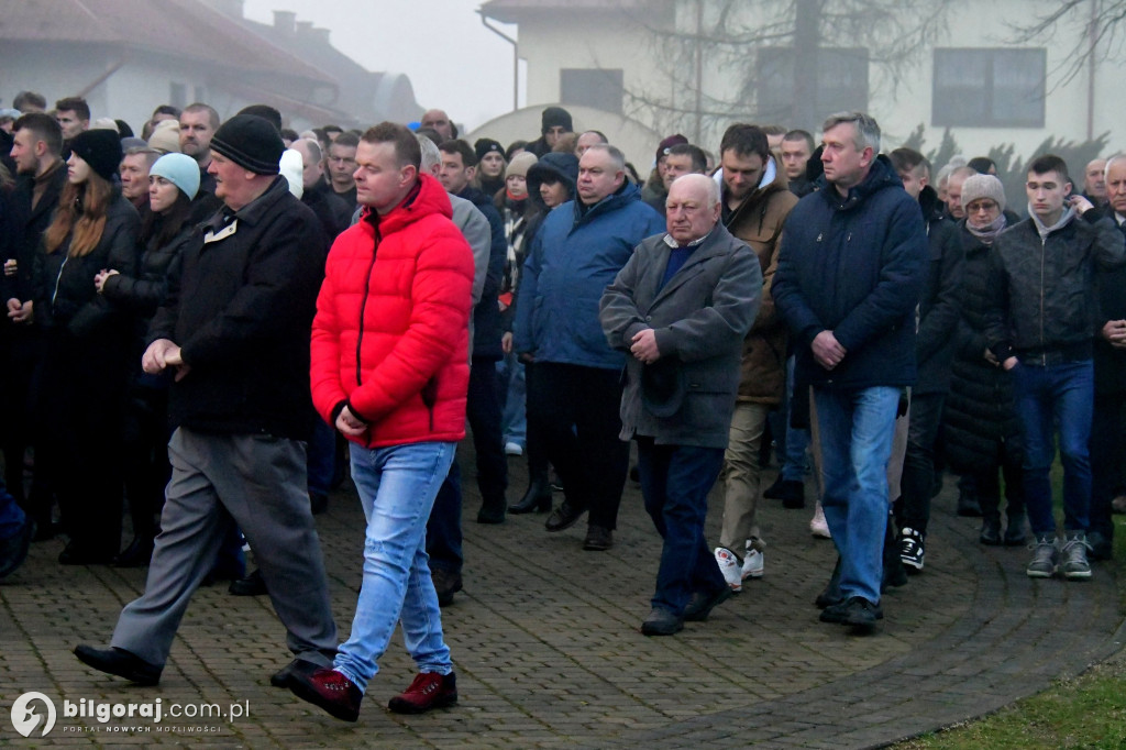 Procesja Rezurekcyjna w sanktuarium św. Marii Magdaleny w Biłgoraju